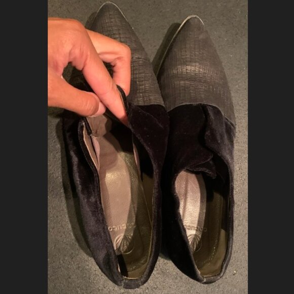 Coclico Black Velvet & Leather Loafer/Smoking Slipper – EU 41 (~US 9.5–10) - Picture 3 of 5